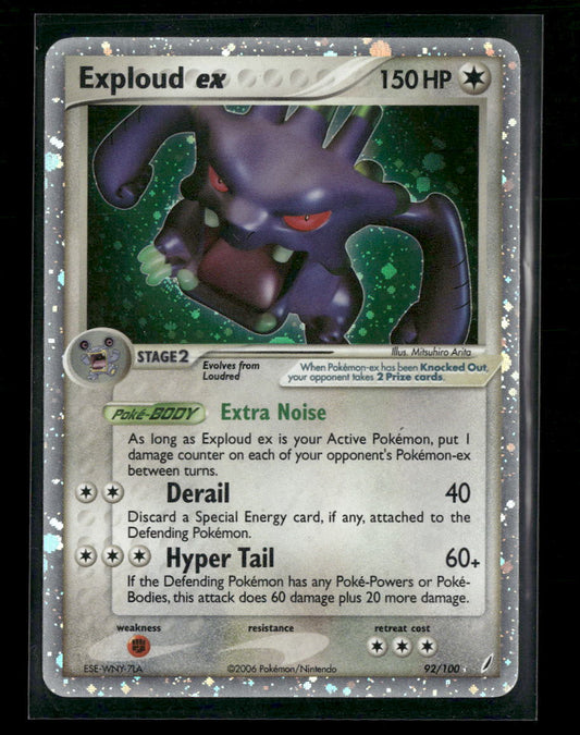 Crystal Guardians Exploud ex #92/100