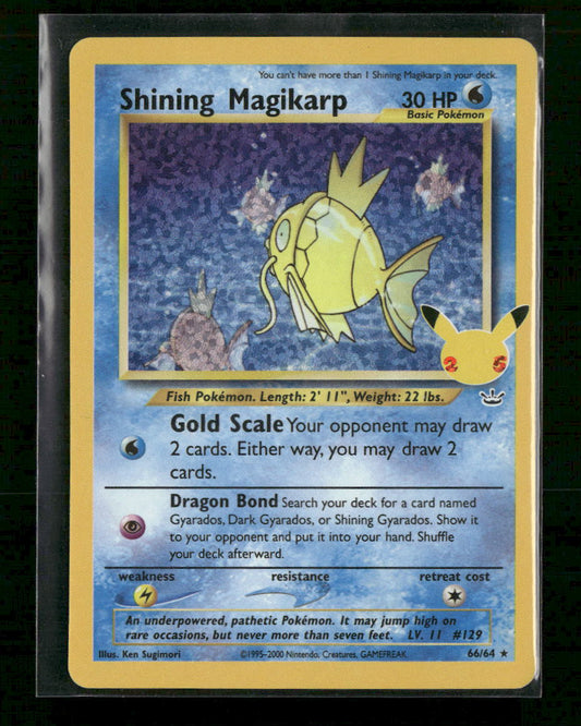 Celebrations: Classic Collection Shining Magikarp #66/64