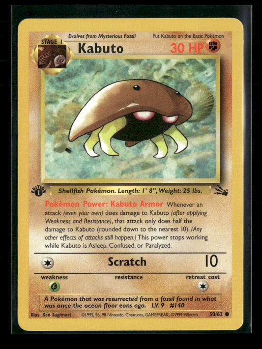 Fossil Kabuto #50/62