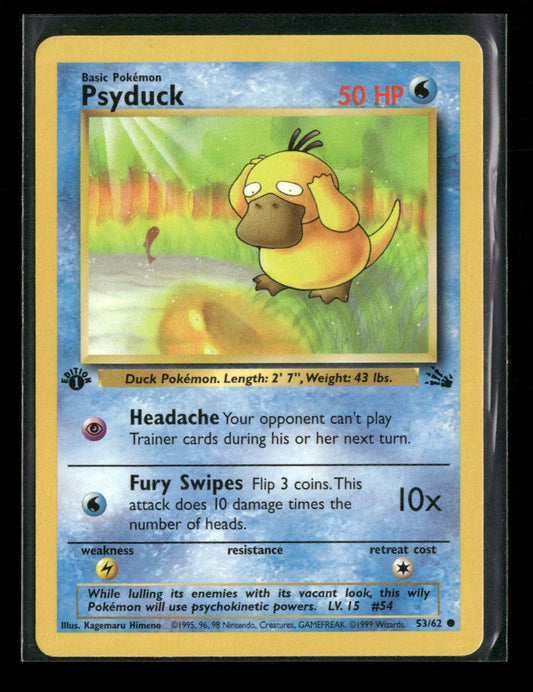 Fossil Psyduck #53/62