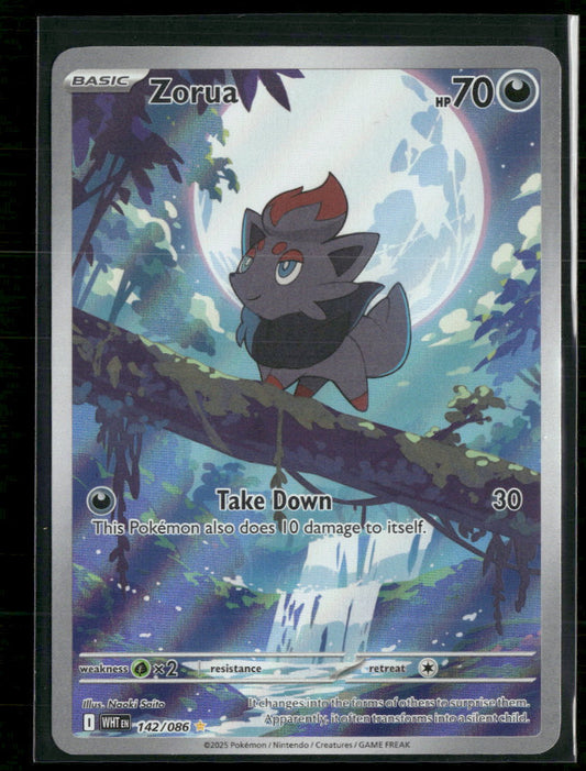 SV: White Flare Zorua #142/086