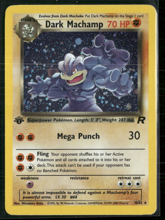 Team Rocket Dark Machamp (10) #10/82