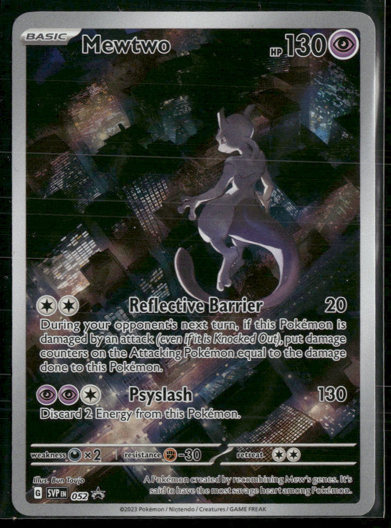 SV: Scarlet & Violet Promo Cards Mewtwo #052