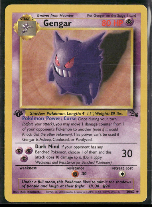 Fossil Gengar (20) #20/62