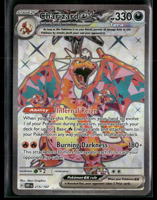 SV03: Obsidian Flames Charizard ex #215/197