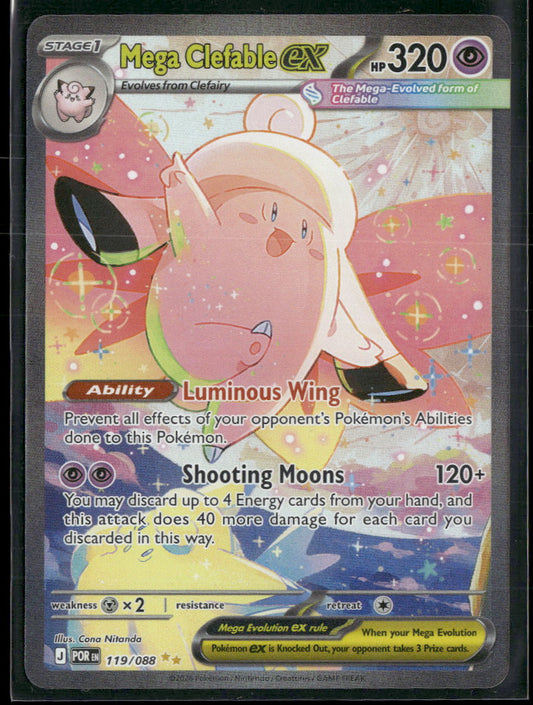 ME03: Perfect Order Mega Clefable ex #119/088