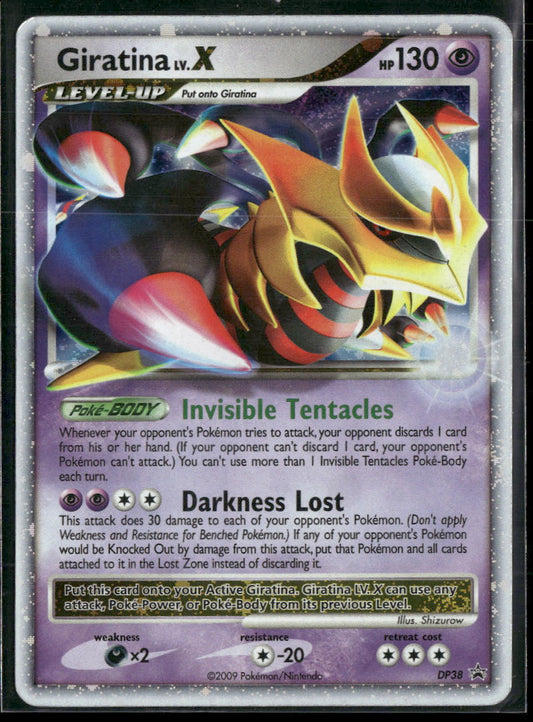 Diamond and Pearl Promos Giratina LV.X #DP38