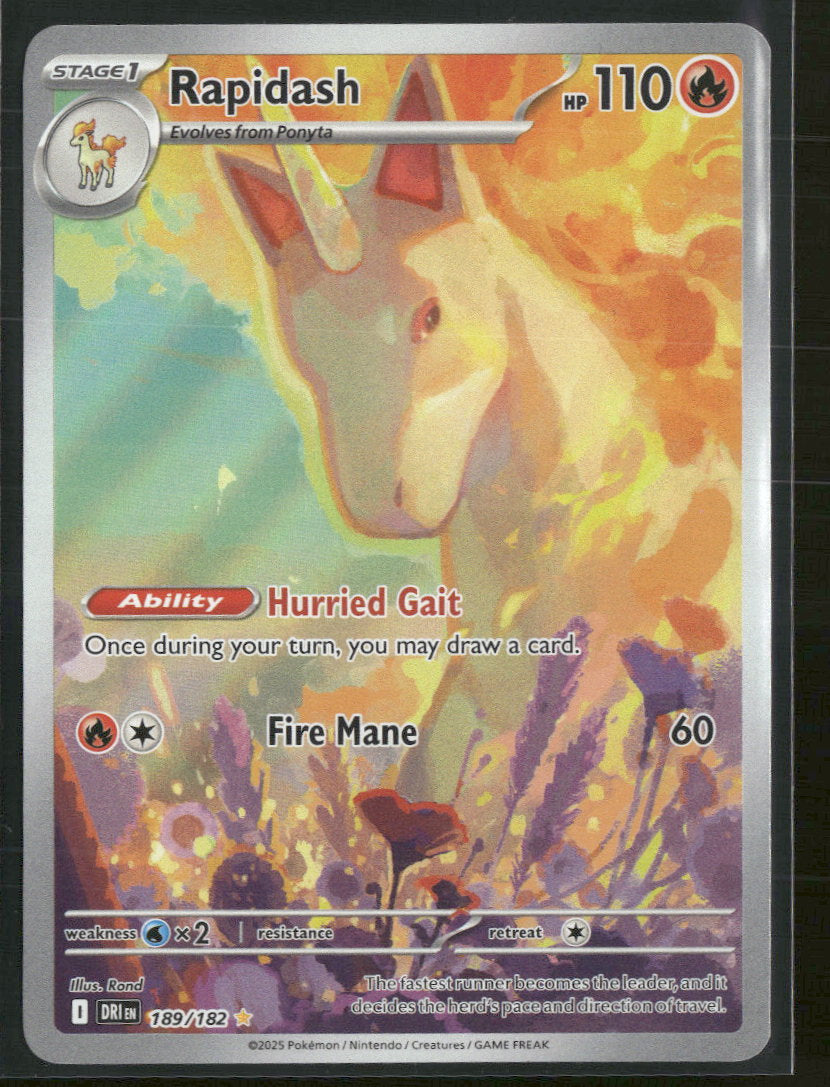 SV10: Destined Rivals Rapidash #189/182