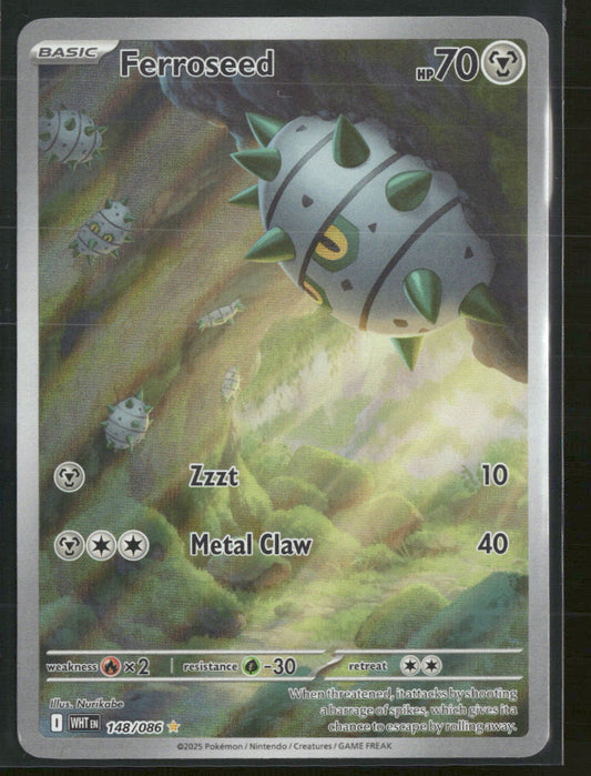 SV: White Flare Ferroseed #148/086