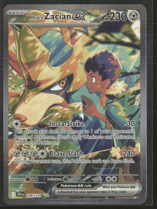 SV09: Journey Together Hop's Zacian ex #186/159
