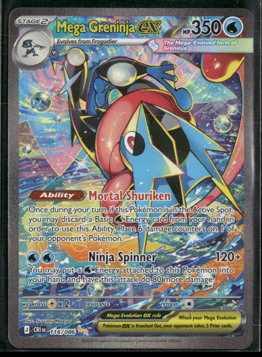 ME04: Chaos Rising Mega Greninja ex #116/086