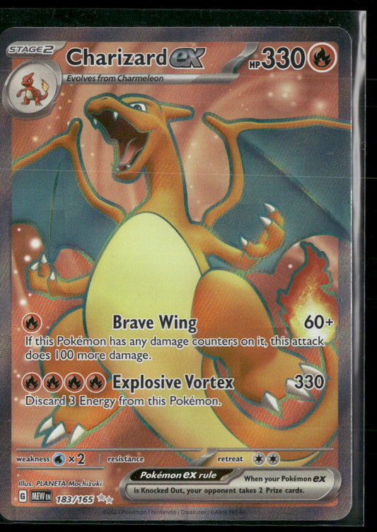 SV: Scarlet & Violet 151 Charizard ex #183/165