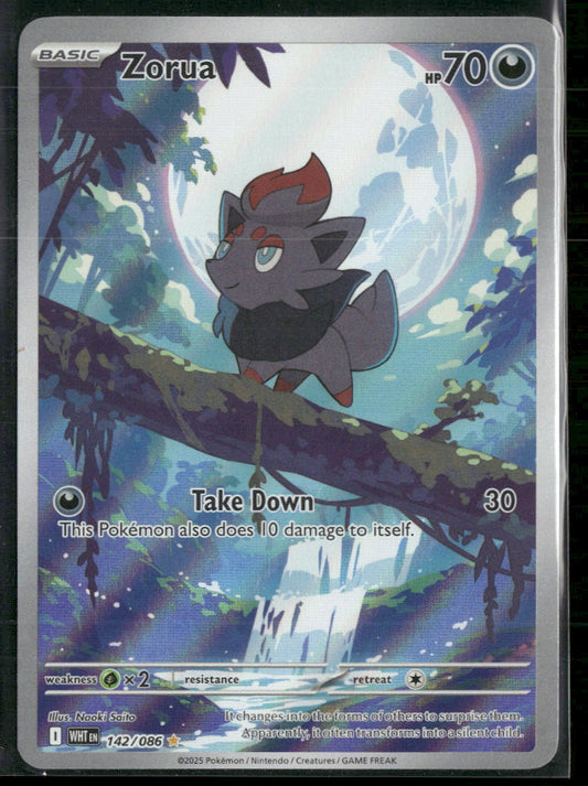 SV: White Flare Zorua #142/086