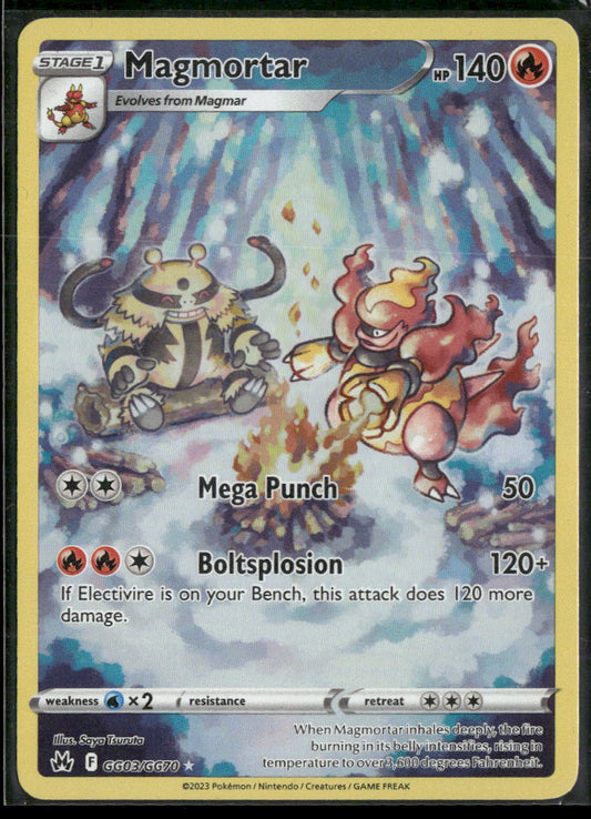 SWSH: Crown Zenith: Galarian Gallery Magmortar #GG03/GG70