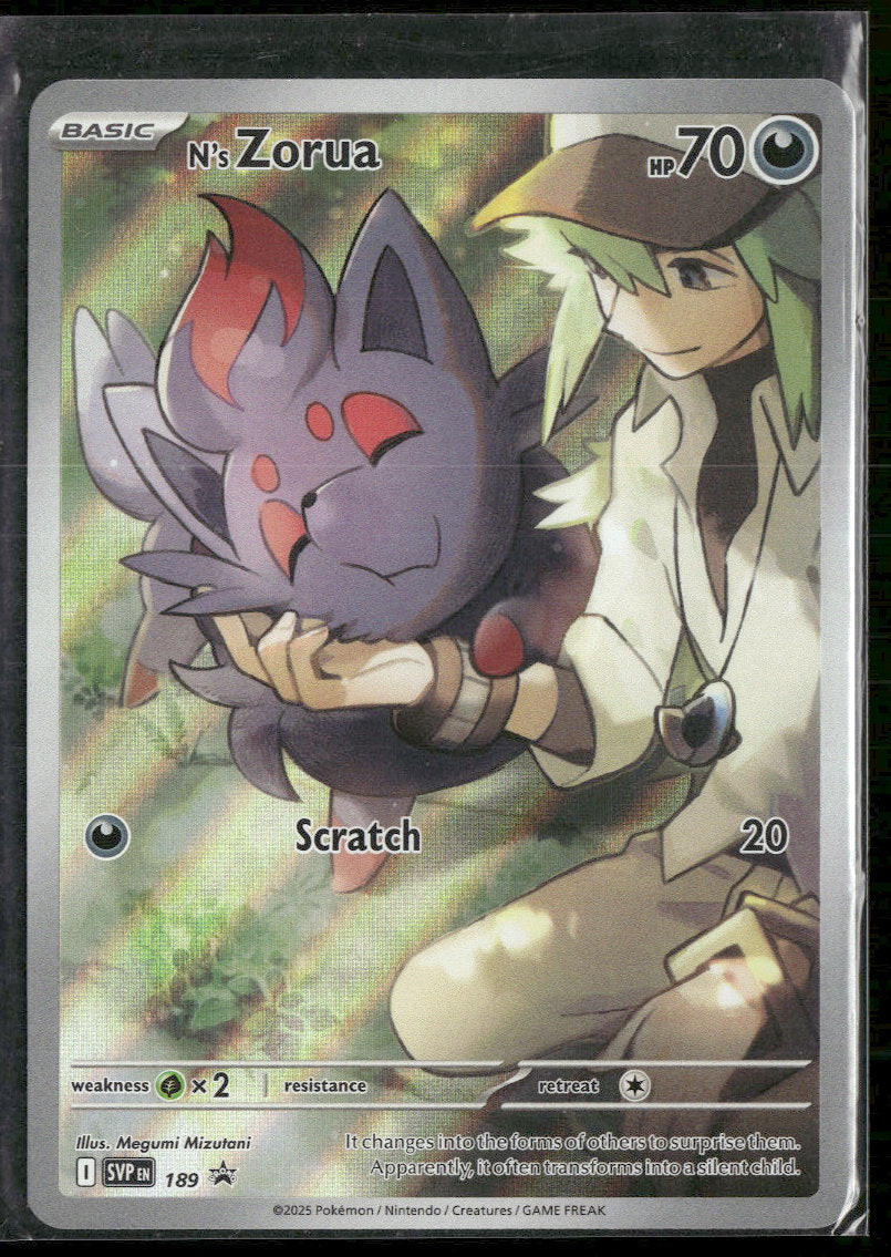 SV: Scarlet & Violet Promo Cards N's Zorua #189