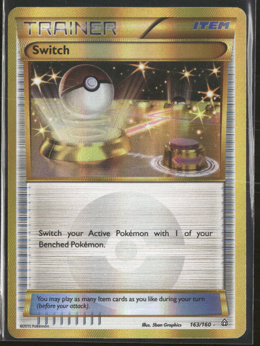 XY - Primal Clash Switch (163 Secret Rare) #163/160
