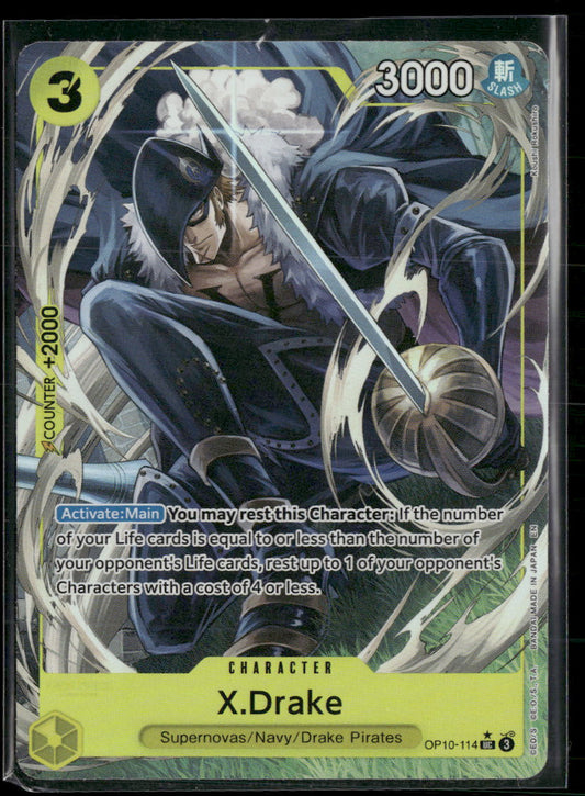 Premium Booster -The Best- Vol. 2 X.Drake (Alternate Art) #OP10-114