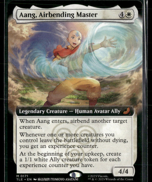 Avatar: TLA Eternal-Legal Aang, Airbending Master (Extended Art) #171