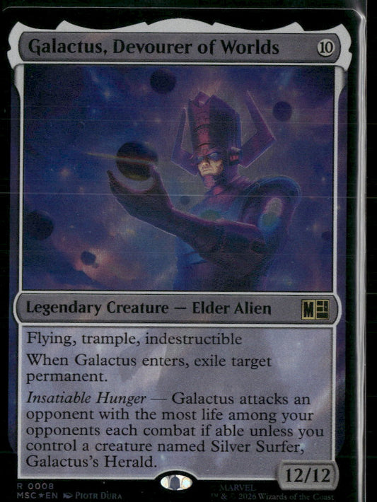 Commander: Marvel Super Heroes Galactus, Devourer of Worlds (Surge Foil) #8