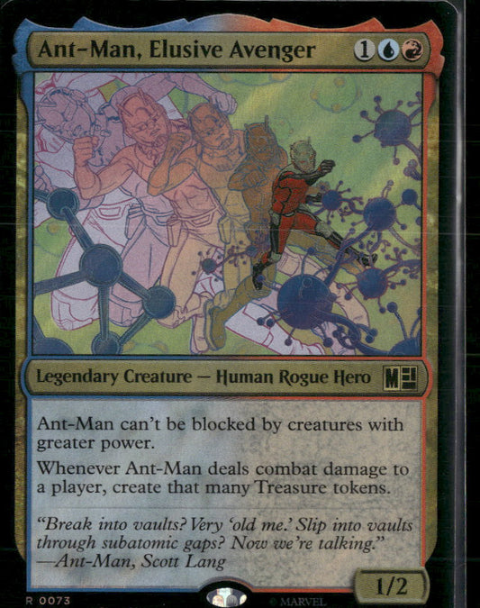 Commander: Marvel Super Heroes Ant-Man, Elusive Avenger (Surge Foil) #73