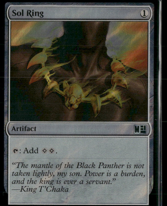 Commander: Marvel Super Heroes Sol Ring (0214) (Surge Foil) #214