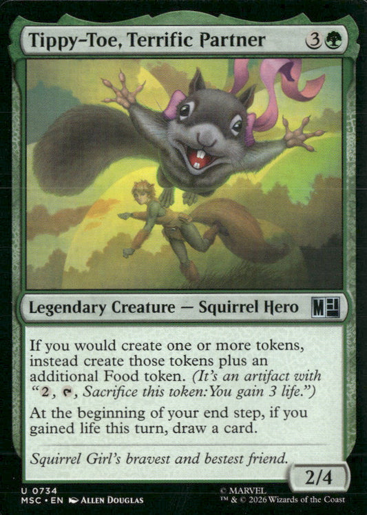 Commander: Marvel Super Heroes Tippy-Toe, Terrific Partner #734