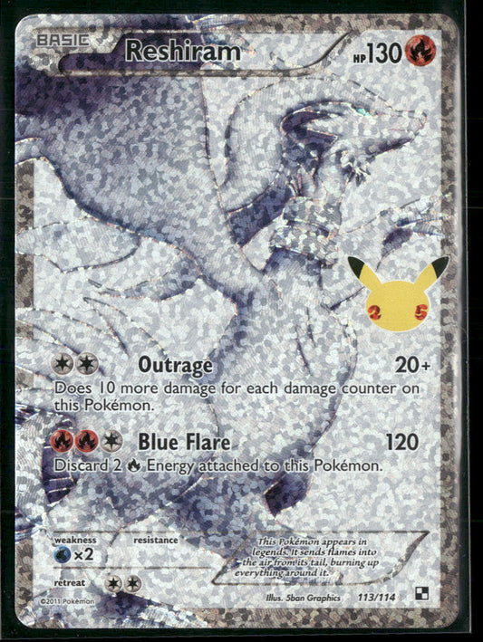 Celebrations: Classic Collection Reshiram #113/114