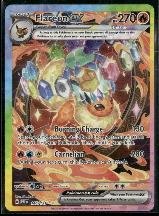 SV: Prismatic Evolutions Flareon ex #146/131