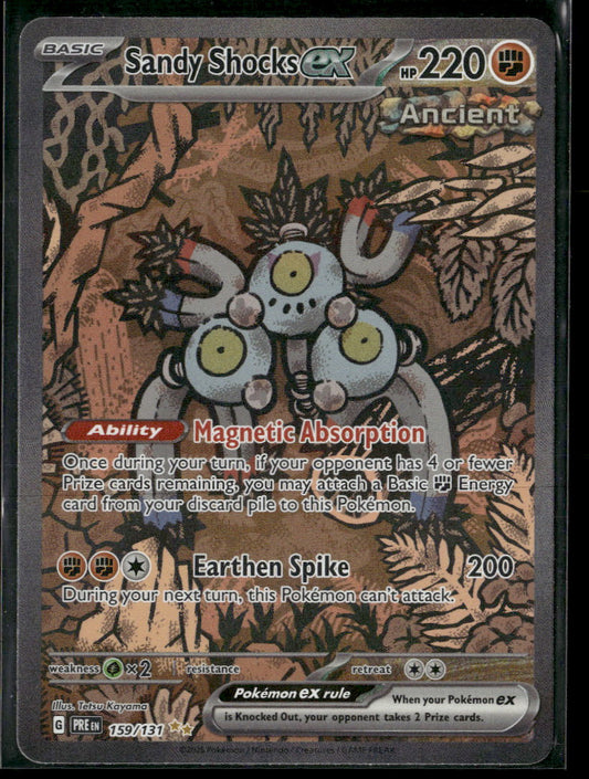 SV: Prismatic Evolutions Sandy Shocks ex #159/131