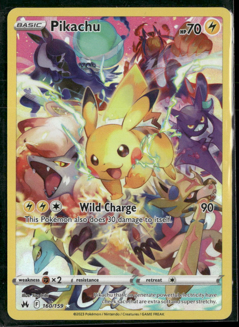 SWSH: Crown Zenith Pikachu (Secret) #160/159