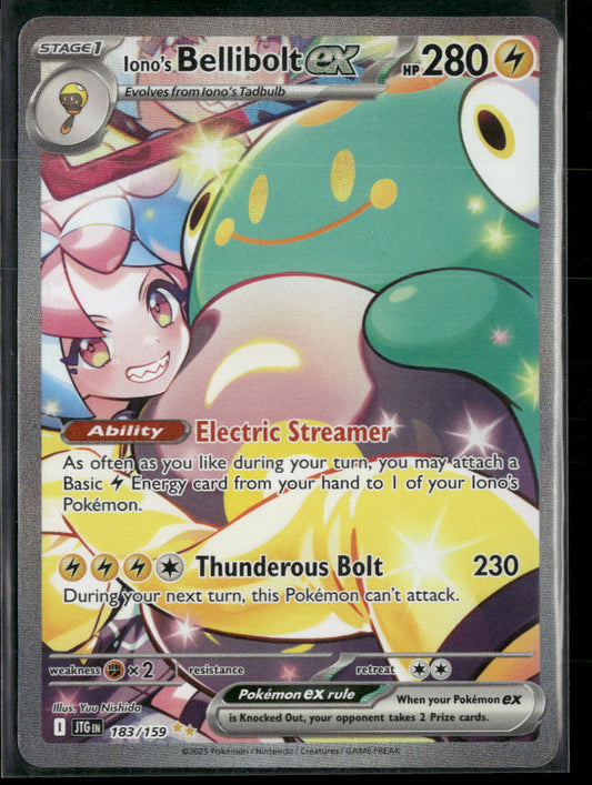 SV09: Journey Together Iono's Bellibolt ex #183/159