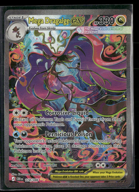 ME04: Chaos Rising Mega Dragalge ex #118/086