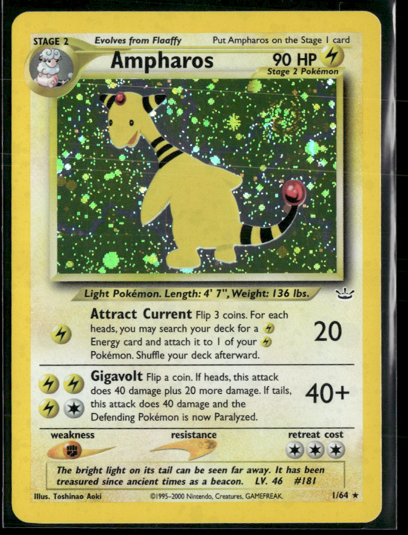 Neo Revelation Ampharos #01/64