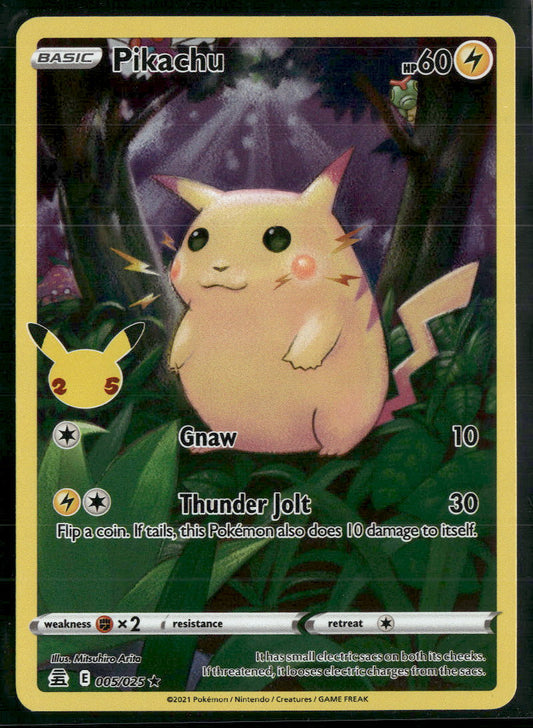 Celebrations Pikachu #005/025