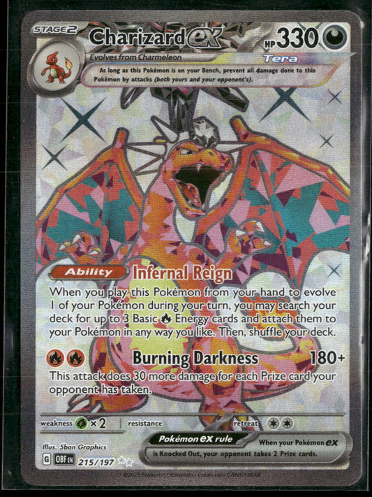 SV03: Obsidian Flames Charizard ex #215/197