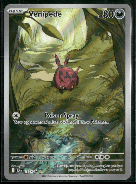 SV: Black Bolt Venipede #132/086
