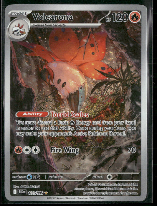 SV: Black Bolt Volcarona #100/086