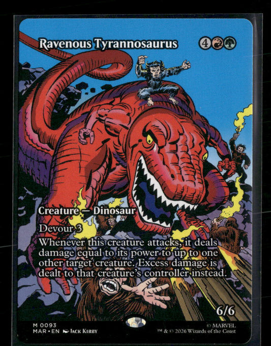 Marvel Universe Eternal-Legal Ravenous Tyrannosaurus (Borderless) #93
