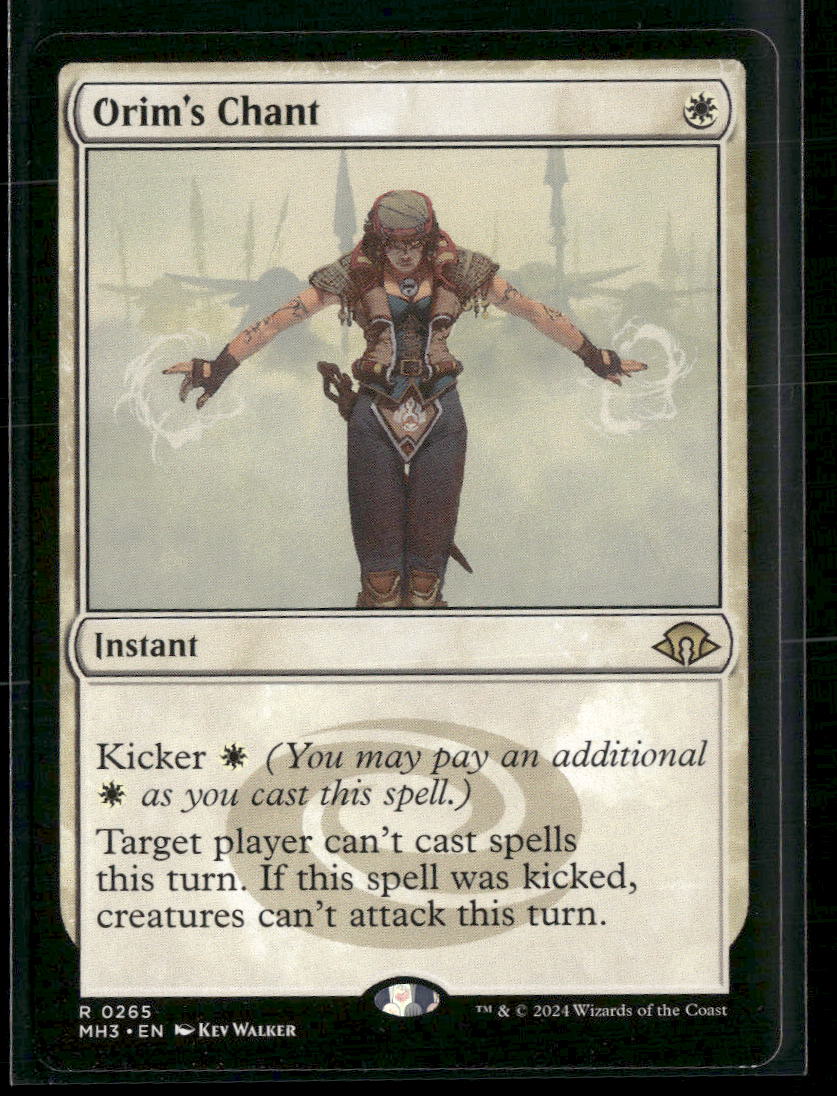 Modern Horizons 3 Orim's Chant #265