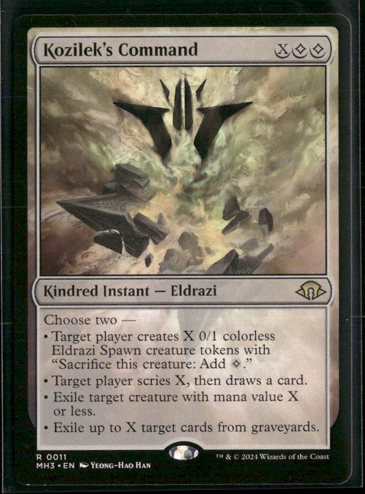 Modern Horizons 3 Kozilek's Command #11