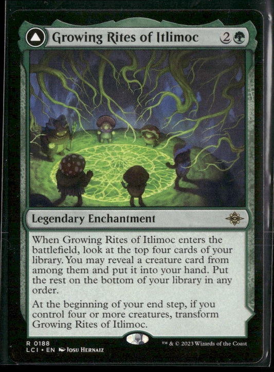 The Lost Caverns of Ixalan Growing Rites of Itlimoc #188