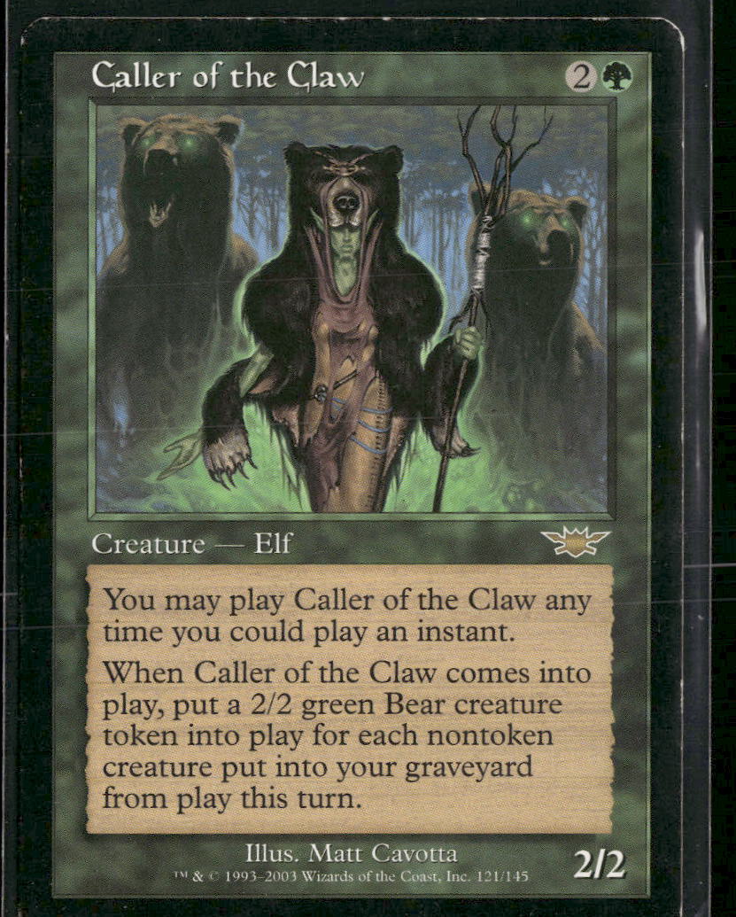 Legions Caller of the Claw #121