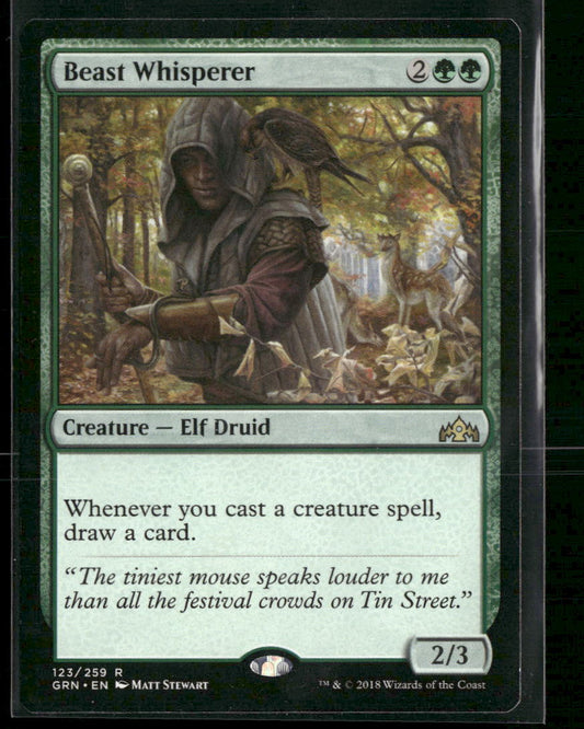 Guilds of Ravnica Beast Whisperer #123