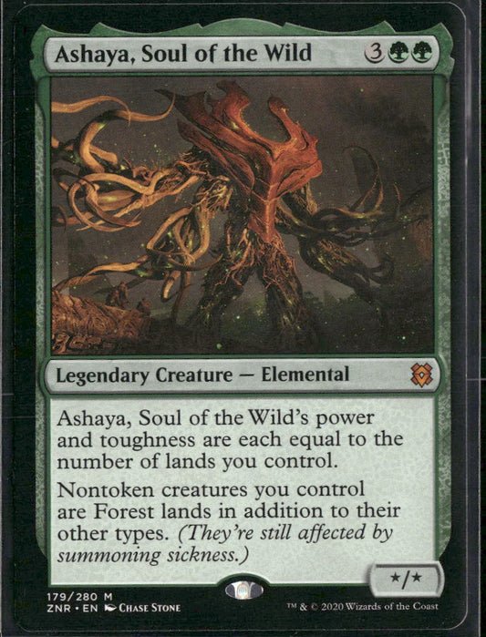 Zendikar Rising Ashaya, Soul of the Wild #179