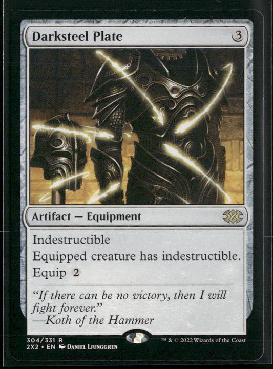 Double Masters 2022 Darksteel Plate #304