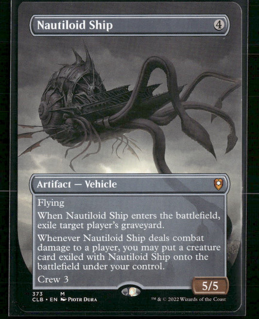 Commander Legends: Battle for Baldur's Gate Nautiloid Ship (Borderless) #373