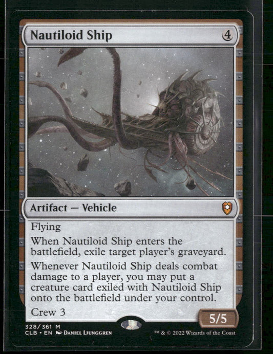Commander Legends: Battle for Baldur's Gate Nautiloid Ship #328