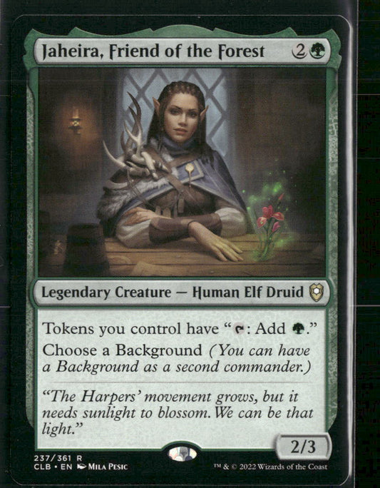 Commander Legends: Battle for Baldur's Gate Jaheira, Friend of the Forest #237