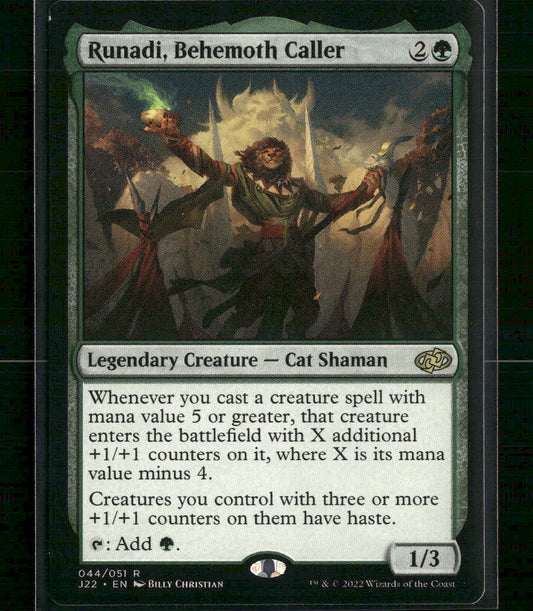 Jumpstart 2022 Runadi, Behemoth Caller #44
