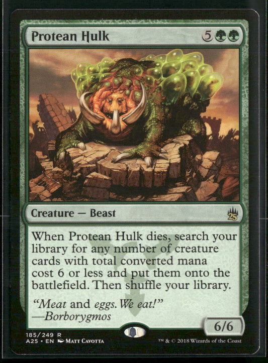 Masters 25 Protean Hulk #185